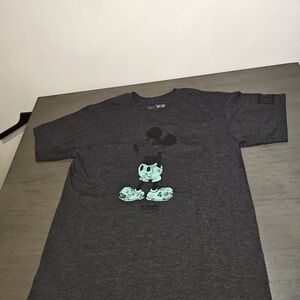 Disney Charcoal Gray T-Shirt, Mickey Mouse